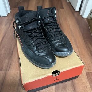 Jordan Black and Gray Sneakers